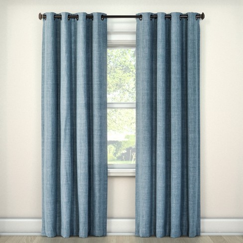Rowland Light Blocking Curtain Panel Blue (52