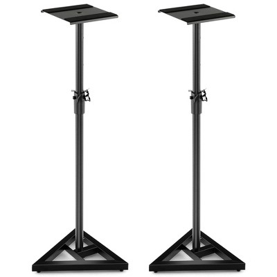 Monoprice Clamp-mounted Desktop Studio Monitor Stands (pair) Heavy Duty  Steel, Adjustable Height, Support Up To 22 Lbs, Includes Antislip Pads -  Stage : Target