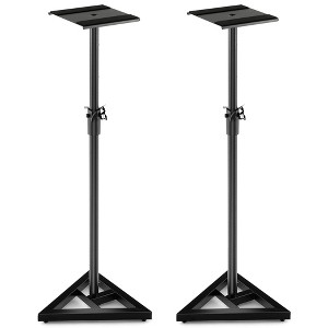Costway Adjustable Studio Monitor Stands (Pair) Speaker Stands for Home Studio Wedding - 1 of 4