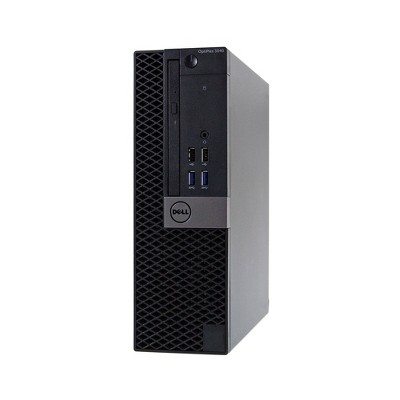 Dell 3040-SFF Certified Pre-Owned PC, Core i7-6700 3.4GHz, 16GB Ram, 512GB SSD, DVD, Win10P64, Manufacturer Refurbished