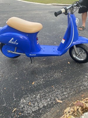 Razor Pocket Mod Miniature Euro Electric Kids Ride On Retro Scooter : Target