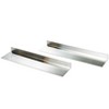 The Lakeside Collection Stove Shelf Magnetic Kitchen Storage Solution Spice Rack 2 Pc - Stainless Steel - 2 of 4