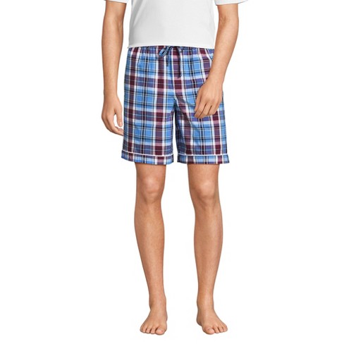 Lands' End Men's Poplin Pajama Shorts - image 1 of 3