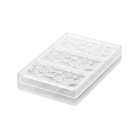 Silikomart Tritan Chocolate Mold, Goccia-t Tablet, 3 Cavities : Target