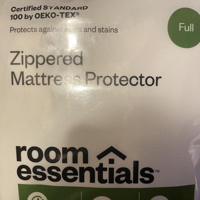 Twin/twin Xl Waterproof Zippered Mattress Protector - Room Essentials ...