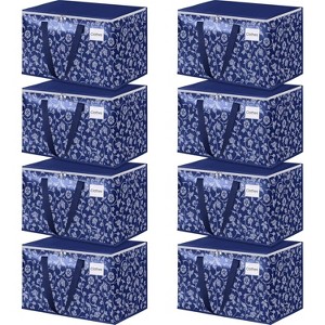 Moving Bags, Extra Large Size Moving Boxes, Heavy Duty Luggage Bags Smooth Zipper Sturdy Handles, Large - 1 of 4