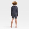 Boys' Crewneck Sweatshirt Pajama Set - Cat & Jack™ - 2 of 4