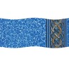 Swim Central 15' Round UniBead Perma 25 Above Ground Swimming Pool Liner, Mystri Gold - 3 of 3