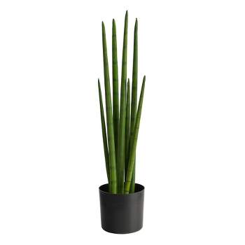 Nearly Natural 23-in Sansevieria Snake Artificial Plant