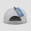 Boys' Hot Wheels Flat Brim Baseball Hat - Gray - 3 of 3