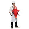 Halloween Express Adult Baby 'N Me Master Chef & Lobster  Costume - One Size Fits Most - White - 2 of 2