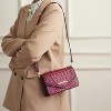 MKF Collection Vanta Women's Crossbody Croc-Embossed Saddle Handbag by Mia K - 3 of 4