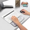 Insten White Marble Keyboard Wrist Rest Pad Support, Ergonomic Palm Rest, Anti-Slip, Comfortable Typing and Pain Relief, 11 x 3.5 in - 2 of 4