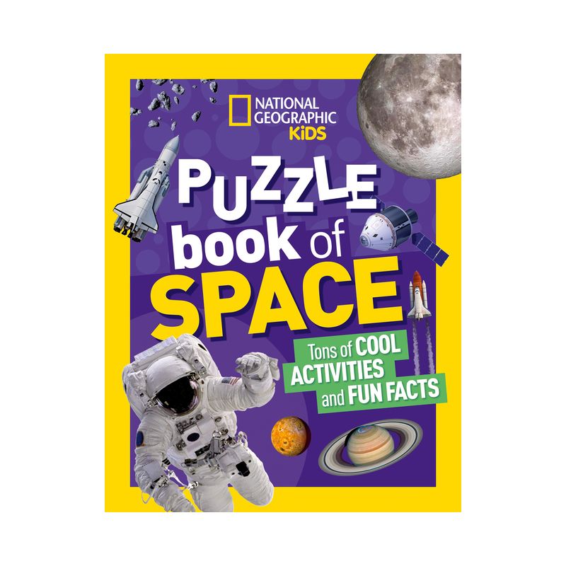 National Geographic Kids Puzzle Book: Space - (Ngk Puzzle Books) (Paperback), 1 of 2