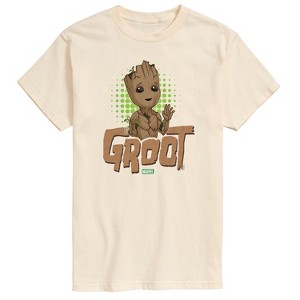 Men's - Marvel - Guardians of the Galaxy Baby Groot Short Sleeve Graphic T-Shirt - 1 of 3