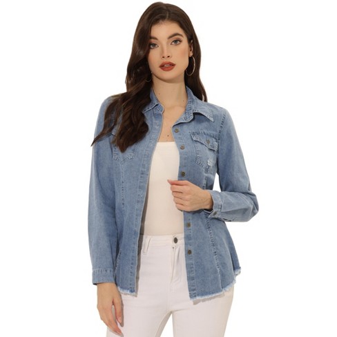 Target womens 2024 denim jacket