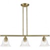 Livex Lighting Moreland 3 - Light Chandelier in  Antique Brass - 4 of 4