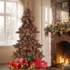 Costway 6 FT Artificial Christmas Tree with 200 LED Lights, 493 Branch Tips, 52 Pine Cones - 4 of 4