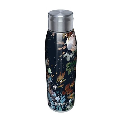 Tervis 17oz Stainless Steel Water Bottle - Kelly Ventura Midnight Garden