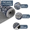 Machine Washable Runner Rug, Non-Slip, Soft, Boho Vintage Print for Living Room/Bedroom/Hallway - 3 of 4