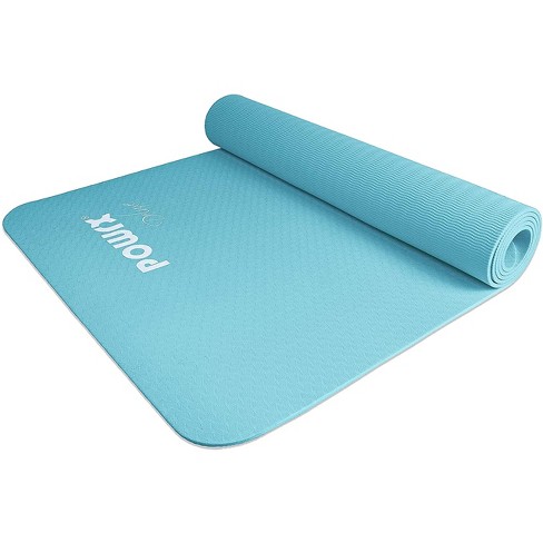 Powrx Yoga Mat Thick Exercise Mat With Carrying Strap And Bag