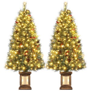 4.5ft Artificial Christmas Tree - 1 of 4
