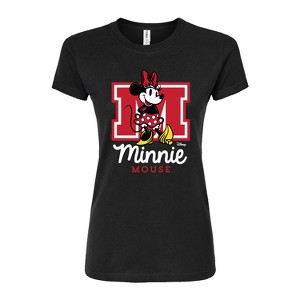 Women's - Disney - Minnie Mouse Fitted Graphic T-Shirt - 1 of 3
