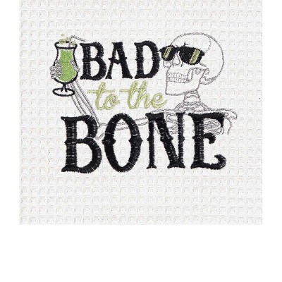 C&F Home Bad To The Bone Skeleton Towel - Thumbnail 2