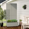 PexFix Metal Wall Planter Box with Trellis for Climbing Plants - 3 of 4