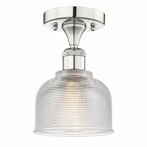 Dayton - 1 Light Semi-Flush Mount In Industrial Style-9.25 Inches Tall and 5.5 Inches Wide - 1 of 1
