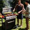 ELJGET 3/4 Burner Propane Gas Grill with Cover, 27,000 BTU Outdoor BBQ with Stainless Steel Lid & Storage Cabinet, Portable for Patio & Camping - 3 of 4