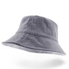 Alilang Corduroy Bucket Hat with Classic Design for a Stylish Casual Look - 2 of 4