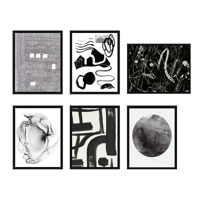 black and white abstracts