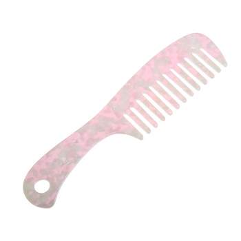 Unique Bargains Anti-Static Hair Comb Wide Tooth for Thick Curly Hair Hair Care Detangling Comb For Wet and Dry 1 Pcs