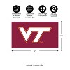 Full Color PVC Mat, 16" x 28", Virginia Tech - 3 of 4