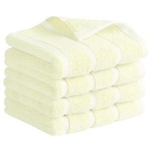 REGALWOVEN Cotton Bathroom Soft Absorbent Hand Towel 13 x 29 Inch - 1 of 4