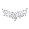 Unique Bargains Sparkling Elegant Crystal Rhinestone Applique for Clothing DIY Sewing - 3 of 4