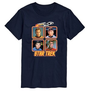 Men's - Star Trek - Retro Original Series Crew Short Sleeve Graphic T-Shirt - 1 of 4