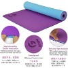 Gruper Non Slip Eco Friendly Yoga Mat with Carrying Strap for Women Fitness Exercise Pilates and Home Workouts - 4 of 4