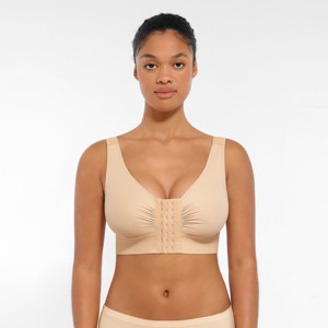 Feelingirl Women's Post Surgery Compression Bra - 1 of 1