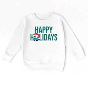 Leo the Truck Happy Holidays - Toddler Graphic Sweatshirt - 1 of 3