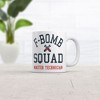 Crazy Dog T-Shirts F Bomb Squad Mug Funny Sarcastic Novelty Coffee Cup-11oz - 2 of 4