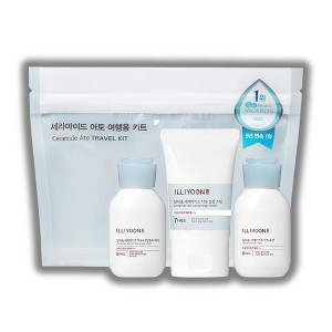 ILLIYOON Ceramide Ato Travel Kit | proven to soothe skin by 41%*. It also aids in reducing dead skin cells by 51%** - (3 pcs) - 1 of 3