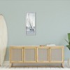 Stupell Industries Grey Sailboat Nautical Abstraction Framed Giclee Art, Gray, 13" x 30" - 3 of 4