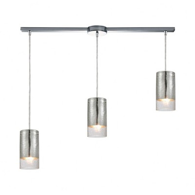 Elk Home Tallula 3 - Light Chandelier in  Polished Chrome