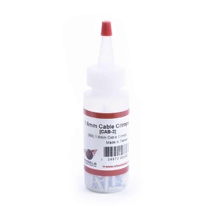 Wheels Manufacturing Cable End Cap, 1.6mm, Silver, 250pcs - 1 of 1