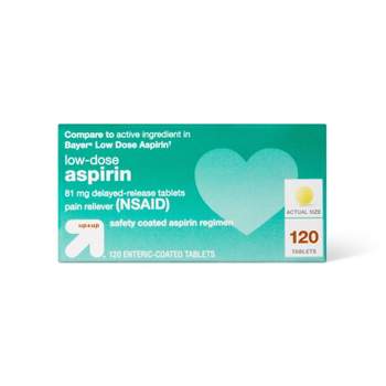Low-Dose Aspirin Tablets (NSAID) - 120ct - up & up™