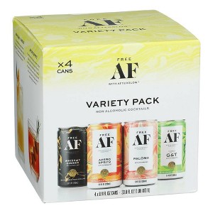 Free AF Non-Alcoholic Cocktail Variety - 4pk/8.4 fl oz Cans - 1 of 4