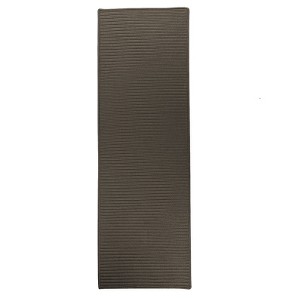 Colonial Mills Reversible Flat-Braid (Rect) Runner - Grey 2'4"x7' - 1 of 2