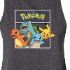 Women's Pokémon Team Pokémon Graphic Racerback Tank - Heather Charcoal - Medium - 2 of 3